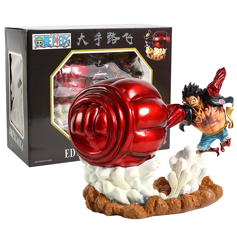 Buy One Piece Gear 4 Luffy Monkey D Luffy Gear Big Gun Pvc Action Figure Collectible Model Toy Anime Doll Gift In The Online Store Anime Fun Store At A Price Of