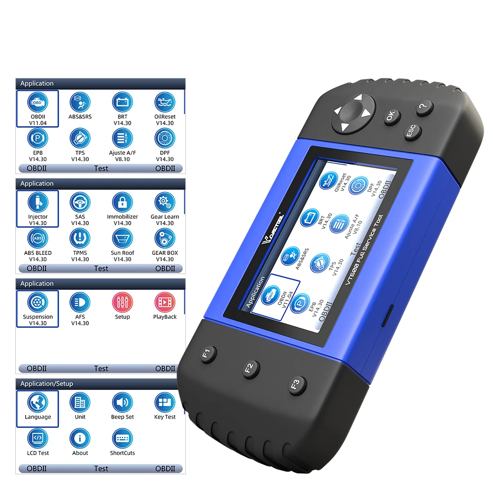 Автомобильный диагностический сканер VDIAGTOOL VT600 OBD2 инструмент для сканирования