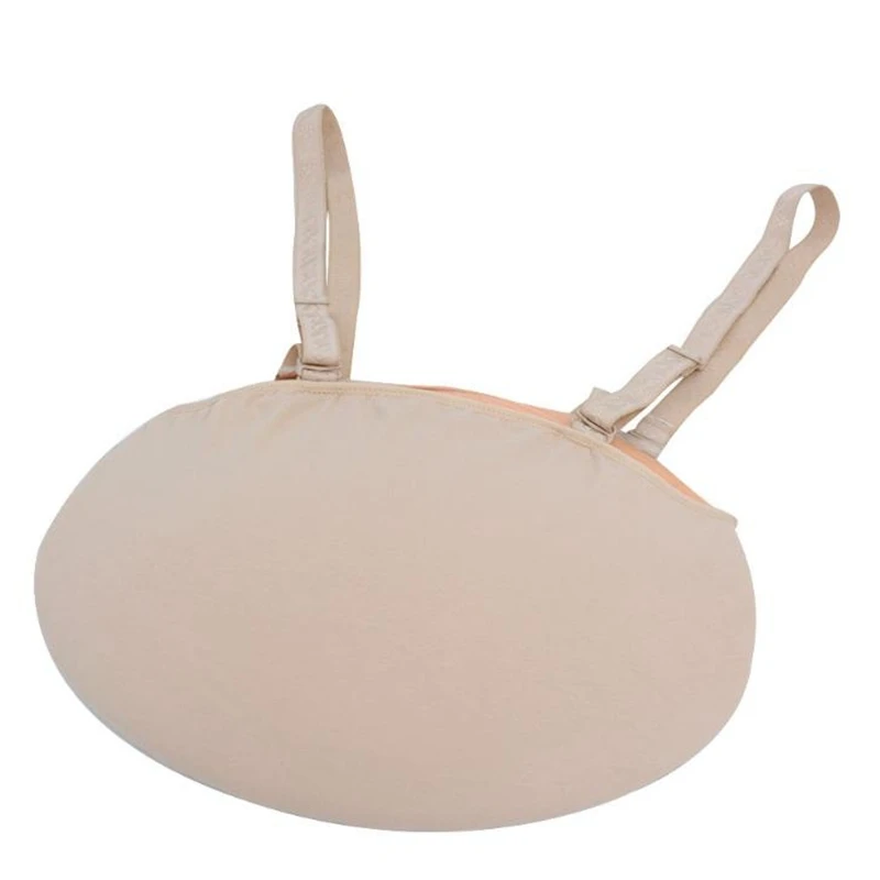 

Silicone Belly Fake Pregnant Belly Cloth Bag Style for Man Woman Actor Lifelike