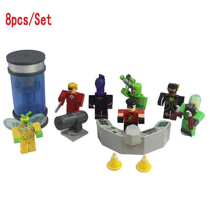 8pcs Set Roblox Action Figures 7cm Pvc Suite Dolls Toys Anime - roblox figures 7cm 2 8 pvc game toys set 6 styles kids gift