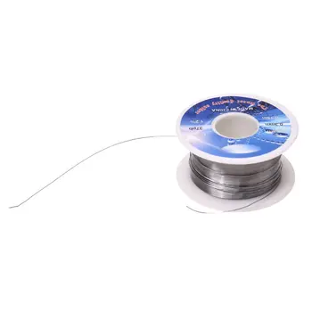 

New Solid Solder 0.3mm Dia Flux Core 63% Tin 37% Lead Long Wire Reel
