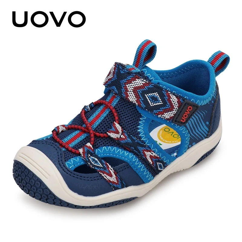 Kids Sandals Little Kids Shoes Fashion Footwear Closed Toe Sock Style Durable Rubber Sole Boys And Girls #23-28