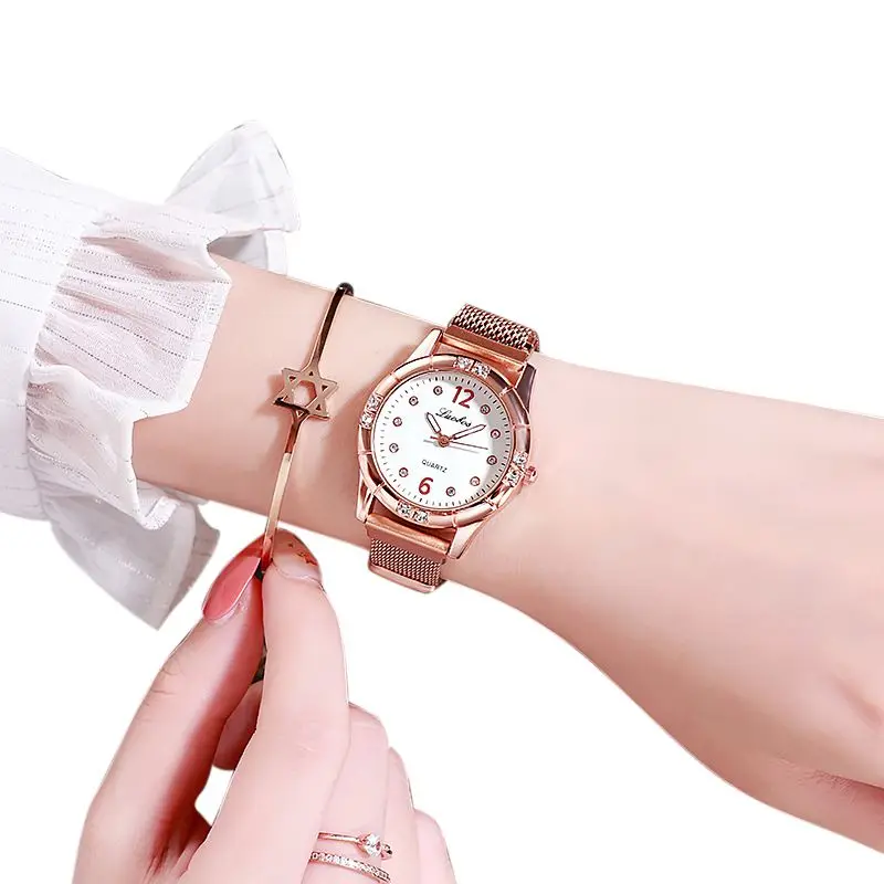 Женские Роскошные красочные кварцевые часы из сплава с бриллиантами, удобные ажурные часы-браслет, не водонепроницаемые