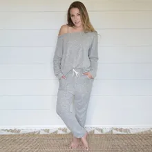 2 шт. Женский спортивный костюм, спортивный костюм, одноцветные штаны, наборы, одежда для отдыха, одежда для отдыха, костюм# C