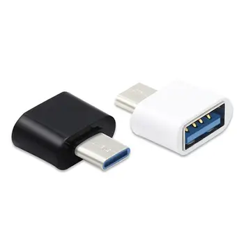

USB Type-C To USB Adapter Charger Cable Black/White Otg Adapter Charging Converter Cable For PC OTG Adapter USB Type C #Y2