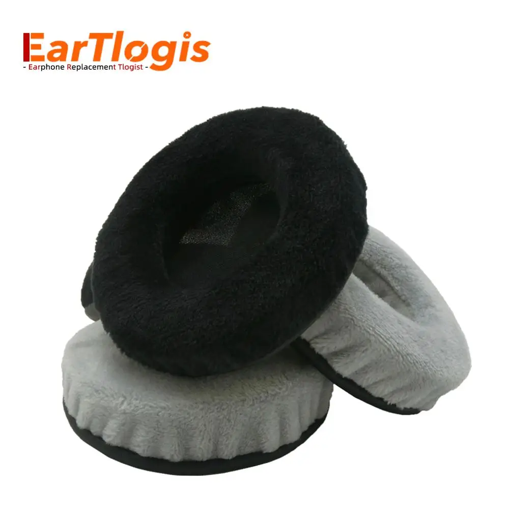 EarTlogis бархатные Сменные амбушюры для Philips SHL-5000 SHL-9600 SHB-9000 наушники чехлы подушка
