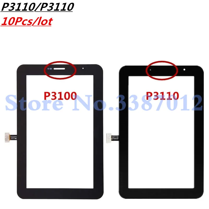 7," для Samsung Galaxy Tab 2 7,0 P3100 P3110 сенсорный экран дигитайзер сенсор передняя внешняя стеклянная панель объектива+ отслеживание