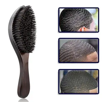 

Beard Brush Wooden Grooming Brush Bristle Beard Brush Handle Wooden Comfortable Durable Bristle Brush Beard Brush For Men