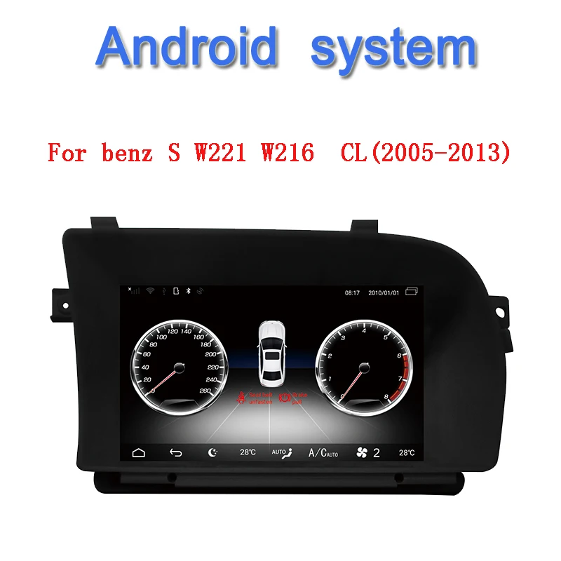 8+128G Android11 car radio multimedia player for Mercedes Benz W221 W216 S350 S300 S450 gps navigation audio stereo headunit | Автомобили