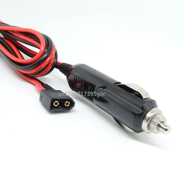1x Car 15A Male Plug Cigarette Lighter Adapter Power Supply Cord With 50cm Cable  Wire DXY88 Apply To Cigarette Lighter Socket - AliExpress