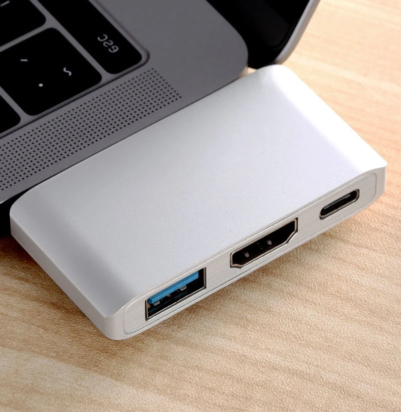 Для ноутбука Apple macbook pro dual type-c-hdmi с тройной конверсионной головкой 4k3в1