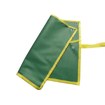 

Durable 12 Pocket Grids Canvas Spanner Repair Tool OrganizerCase Holder Suite