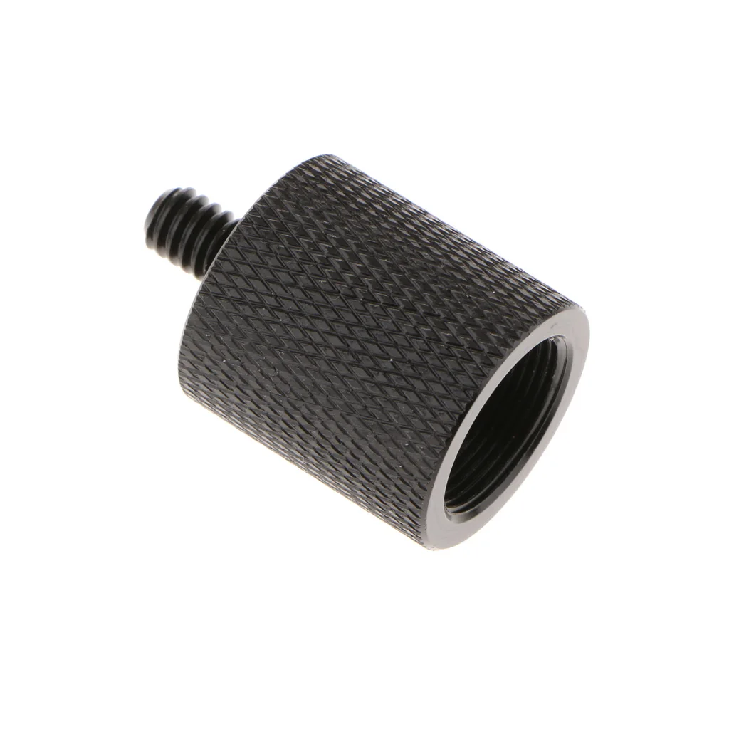 Metal 5/8'' 27 Female To 1/4'' 20 Male Adapter Screw For Camera Microphone Stand - Black | Обустройство дома