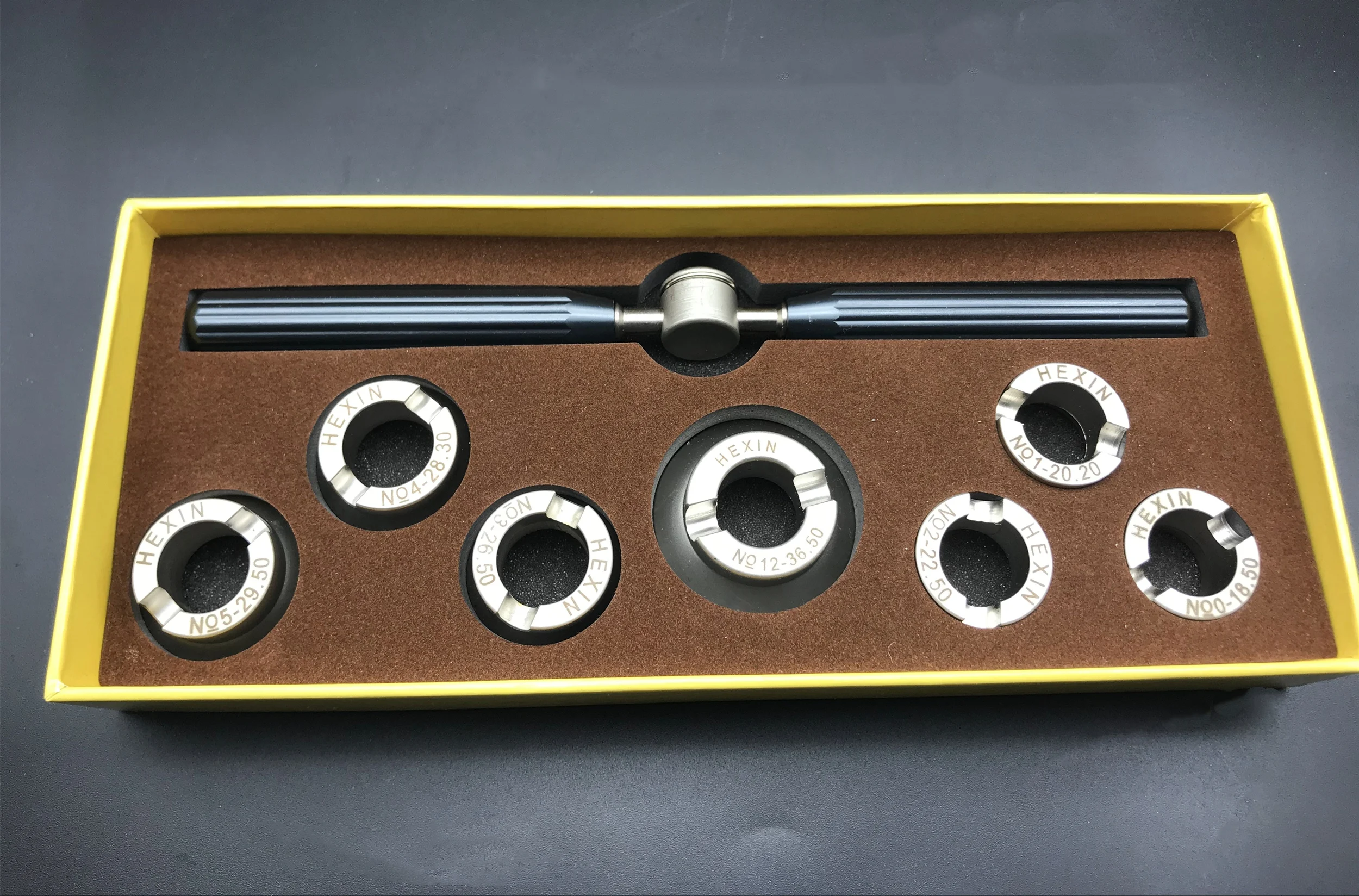 5537 Ручка часы инструмент-7 шт./компл. часы задняя крышка чехол для удаления ключа для RLX, в нижнем двухшарнирная(18,5 мм-36,5 мм