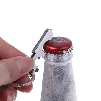 

Multifunctional Survival Tool Stainless Steel TU47 True Utility Keytool Key Multi Tool Best Pocket Multitool Set EDC Key Tool