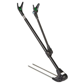 

1.7M/2.1M Telescoping Fishing Rod Stand Bracket Adjustable Ground Pole Racks Detachable Hand Rod Rest Mount Fishing Holder Tool