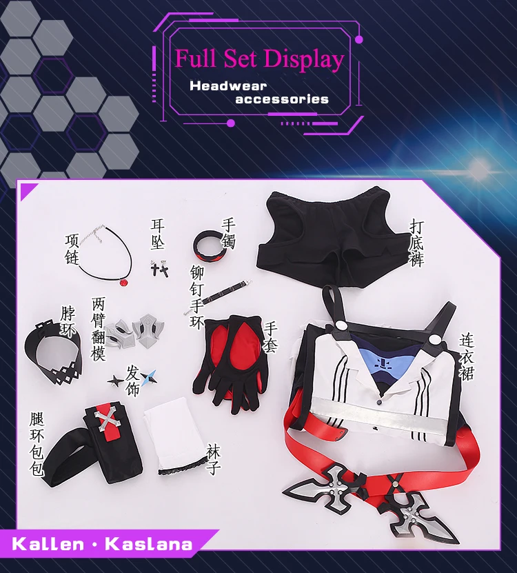 Аниме! Honkai Impact 3 Kallen Kaslana оригинальный Sin Hunter персонажи карты прекрасное
