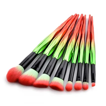 

Pro Leaf Cosmetic Makeup Brushes Set Tool Colorful Eyeshadow Eyeliner Eyebrow Concealer Lip Eyes Beauty Make Up Fan Brush Kits