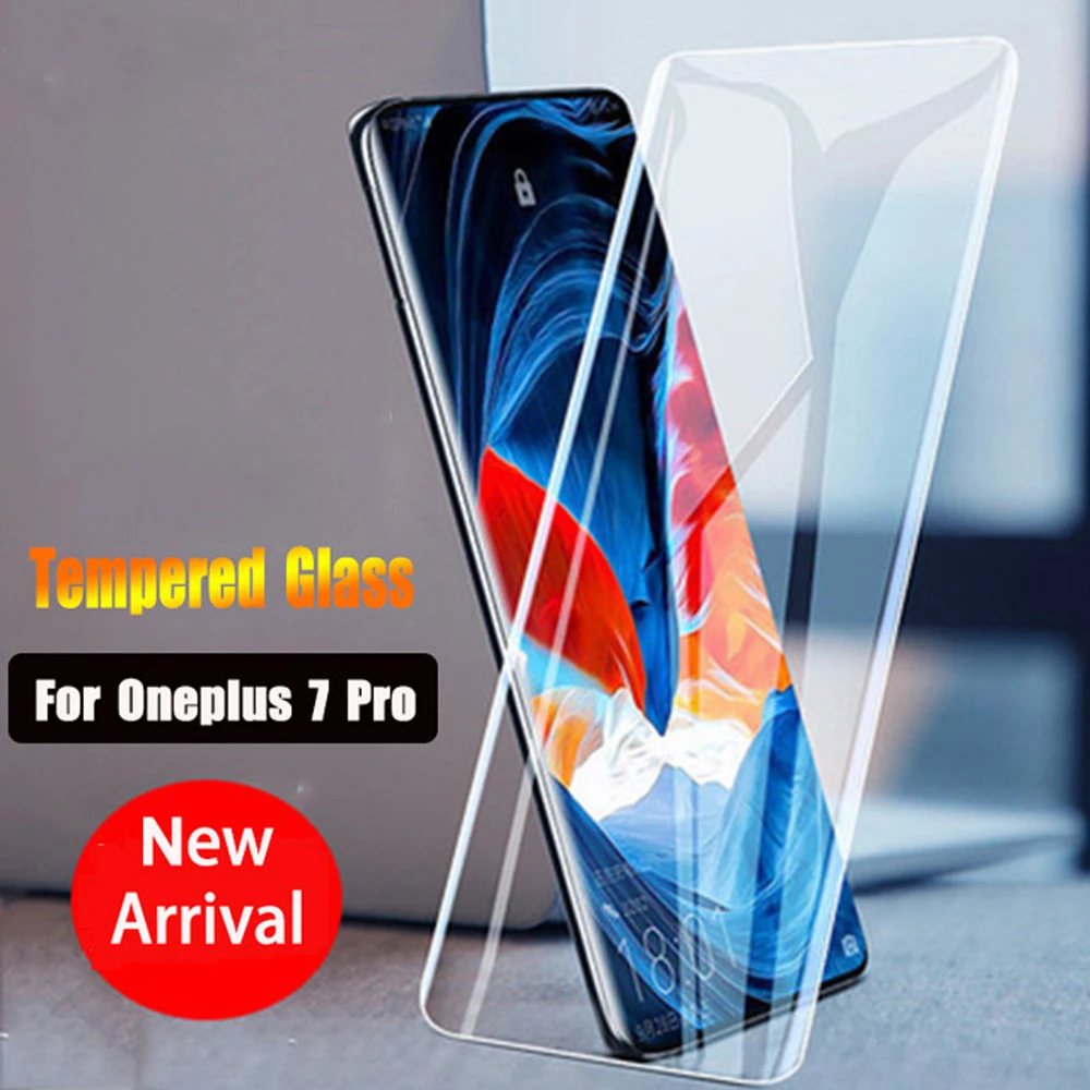 Полное покрытие закаленное стекло для oneplus 6 6T 7 7t профессиональная защитная