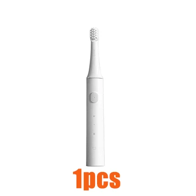 1pcs Xiaomi Mijia Sonic электрическая зубная щетка T100 Детская электрическая зубная щетка USB перезаряжаемая автоматическая зубная щетка Водонепроницаемая Чистка - Цвет: 1pcs