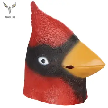 

WayLike real adult Party Costume game cute funny mask black red angry birds headwear Carnival Cosplay mask