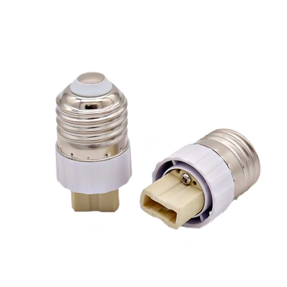 Lamp Holder Converter 2 Pieces/lot E27 E40 E14 B22 T5 T8 2G11 GU5.3 MR11 MR16 US EU Plug Socket Adapter