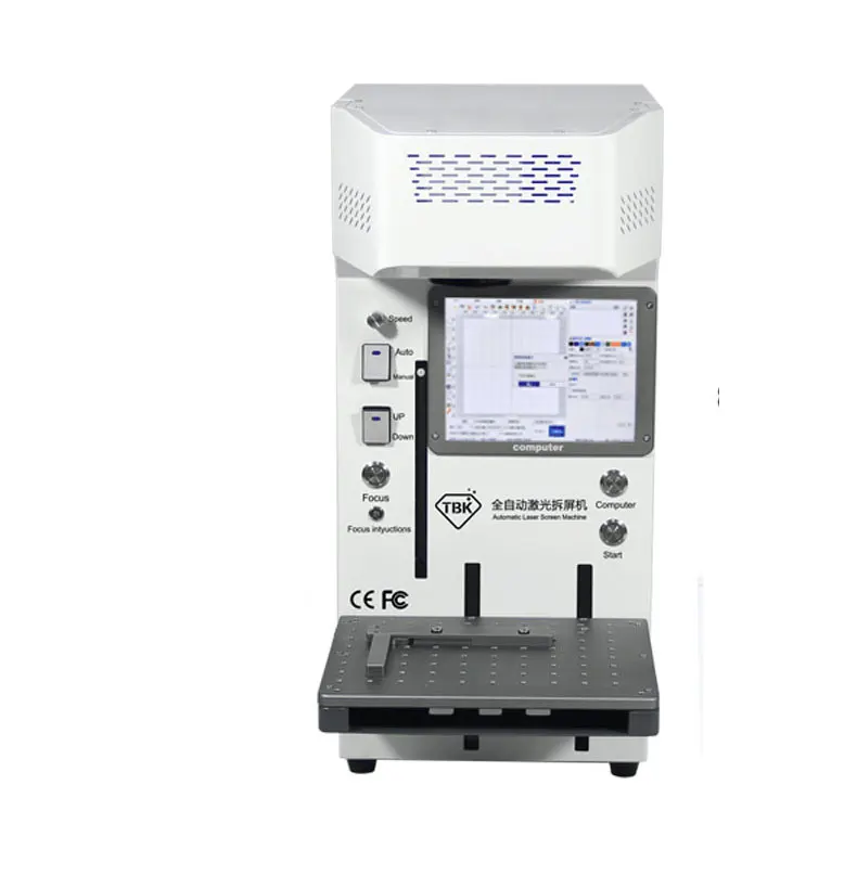 TBK958A laser DIY printer CNC Laser Cutting For iphone 11 Xs Xsmax X Back Glass Remover Lcd Frame Repair Laser Separater Machine