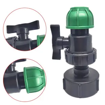 

IBC Water Tank Fittings Adapter Barbed Hose Outlet Connector Kit Home Improvement Pipe Fittings Facility Accessories