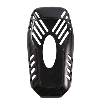 

Real Carbon Fiber Case Remote Fob Key Cover Fit for Ford Mustang