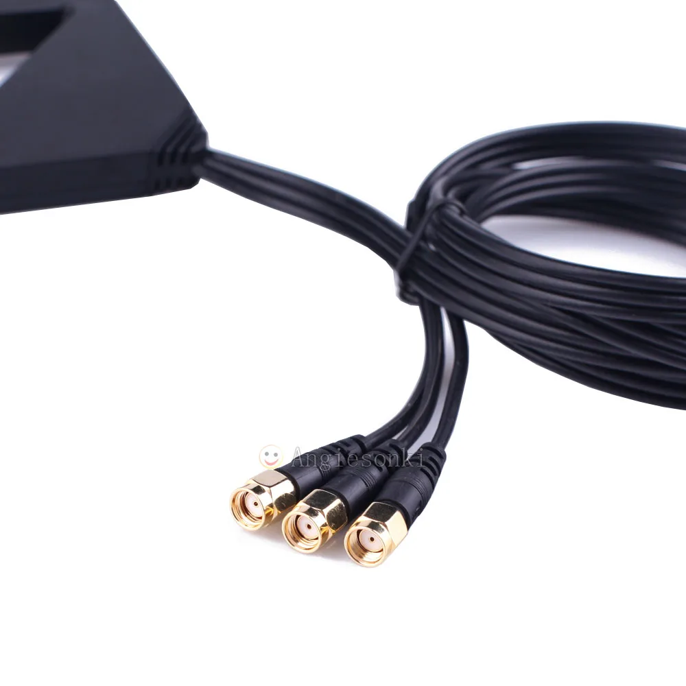 SMA Dual Band WiFi 2.4/5GHz External Wireless Antenna Extension Cable for Asus ASRock intel Gigabyte Desktop WLAN adapter
