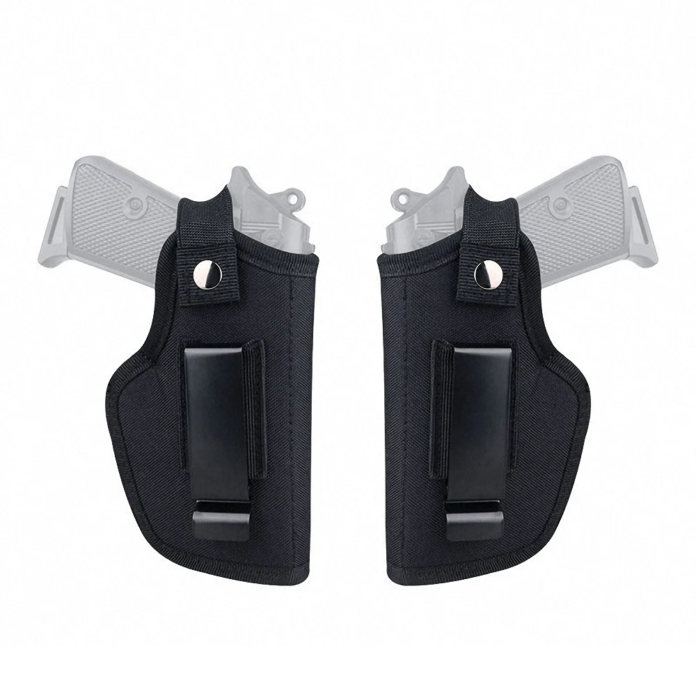 Universal Tactical Gun Holster Concealed Carry Holsters Belt Metal Clip IWB OWB Holster Airsoft Gun Bag for All Size Handguns