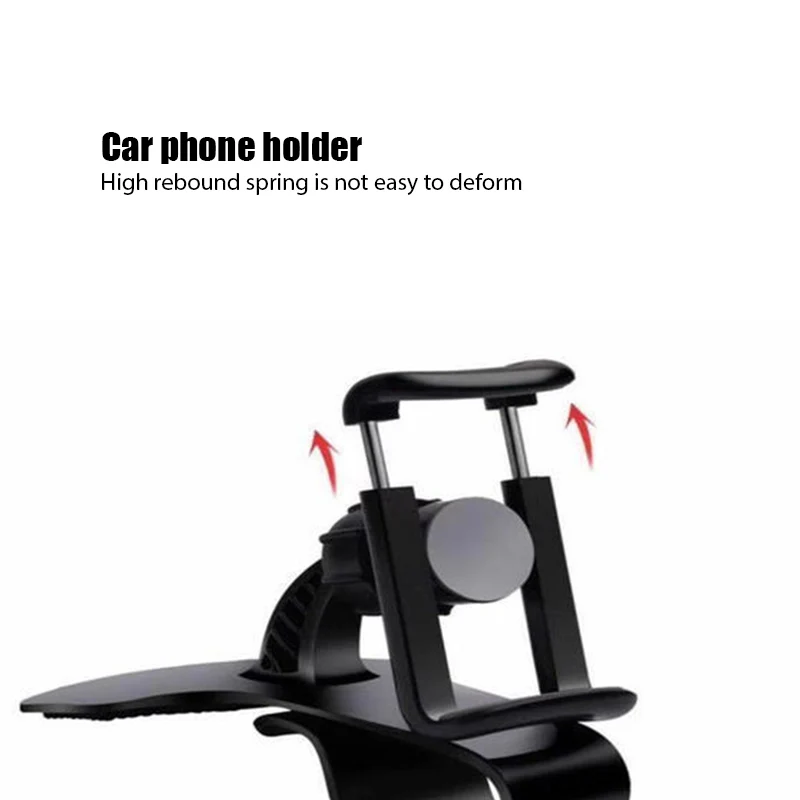 mobile grip holder Universal Dashboard Car Phone Holder Easy Clip Mount Stand GPS Display Bracket Car Holder Support For iPhone Samsung XiaoMi mobile holder for hand