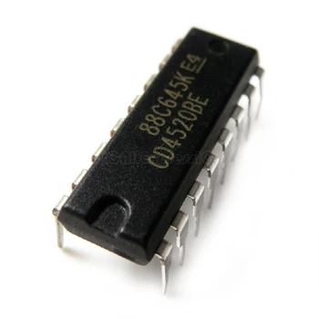 

10pcs/lot CD4520BE CD4520 DIP-16 new original In Stock
