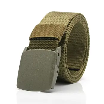 

123cm Unisex Belts Military Nylon Adjustable Belt Men Outdoor Travel Women Buckle Tactical For Men With Belt Waist Plastic G5D3