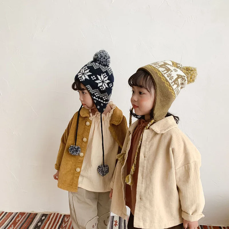 Corduroy Kids Girls Coat Jacket