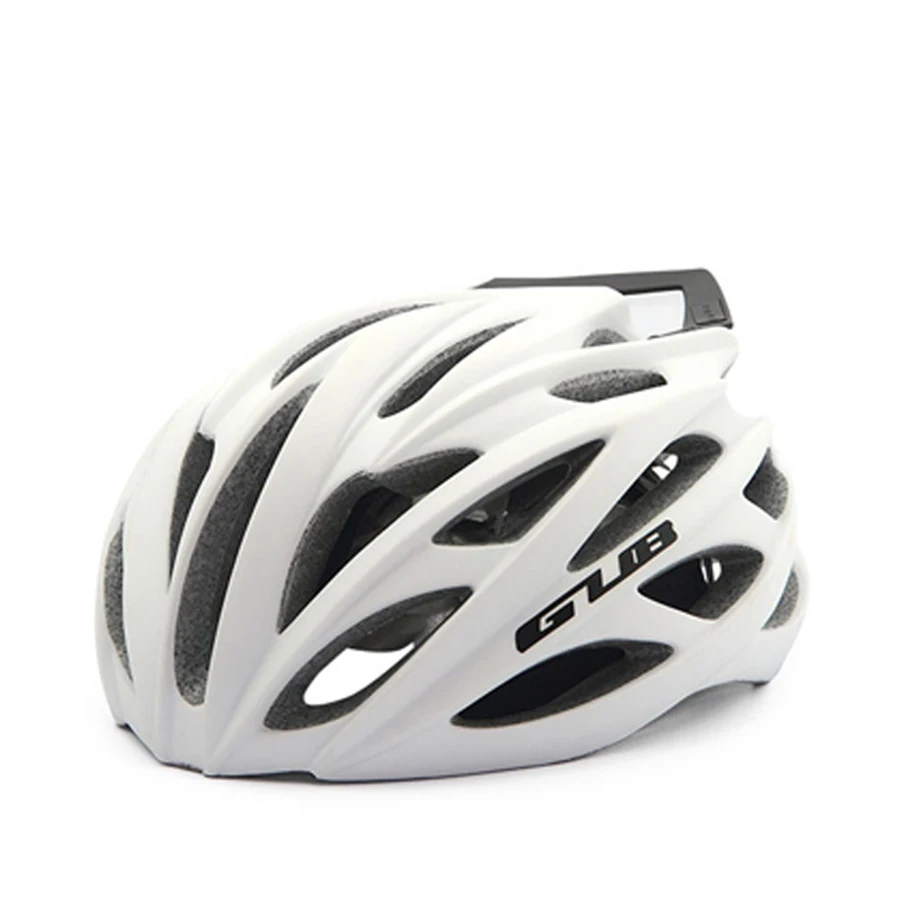 White With Back Tail GUB Pro велосипедный шлем с хвостом дышащий Горный Дорожный велосипед MTB защитный шлем для велосипеда 26 вентиляционные отверстия 58-62 см SGS Сертифицированный - Цвет: White With Back Tail
