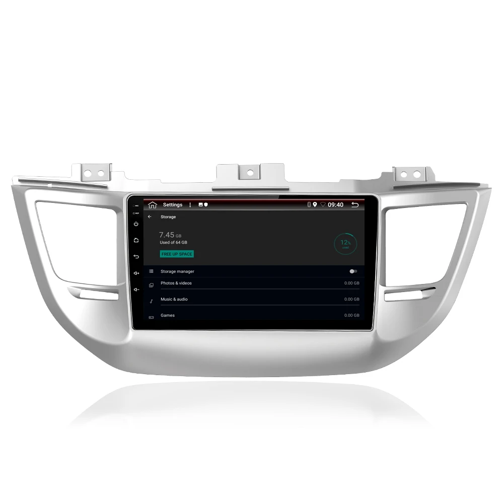 9 дюймов Восьмиядерный Android 8,1 Автомобильный gps навигатор для hyundai Tucson wifi Bluetooth Зеркало Ссылка с разделенным экраном