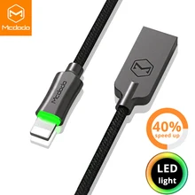 Mcdodo usb кабель для iPhone XS Max XR X 8 7 6s 6 plus iPad iPod 2.4A быстрой зарядки и
