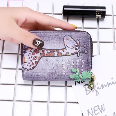 Card Wallet Cartoon pattern wallet card bag coin purse Card Holder Passport Cover Credit Card Holder Wallet Card Tarjetero Rfid 06