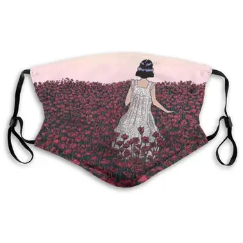 

Fillter Face Cloth for Men Winter Wonderland Adjustable Waterproof Mouth Anti Dust Ear Loops for Travel Double Protection