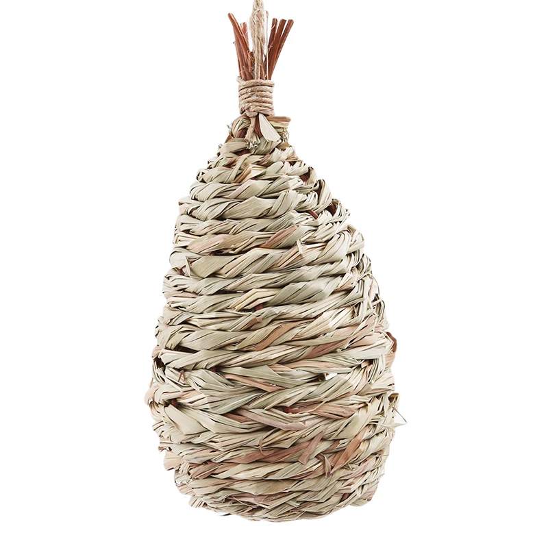 New Birds Nest Natural Grass Egg Cage Natural pet bird bed bird nest Canary cage bird Egg container Breeding Nest