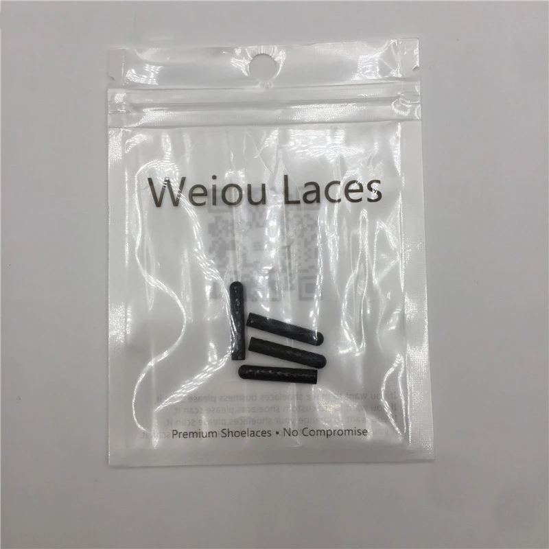 Weiou 20 Teile/los In Groß Für Billiger Verkauf 4x22MM Luxus String Tipps Highlight Enden Metall Aglets Schwarz gold Schnürsenkel Köpfe – Detail 15