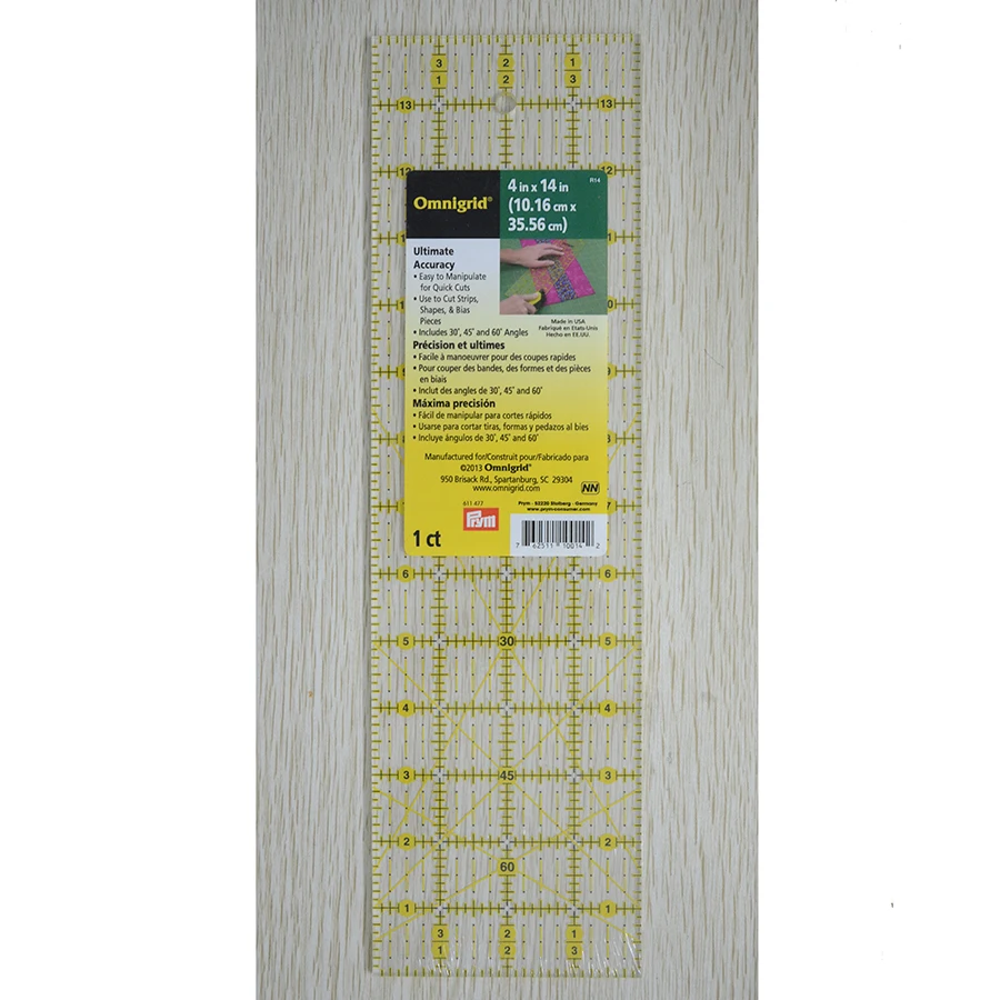 Best Price 611477Ruler 4x14 inch grid Best Price 611477Ruler 4x14 inch grid