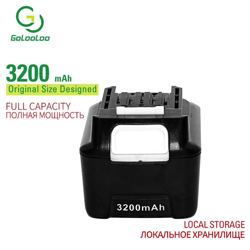 Golooloo 12v 3200mAh For Makita BL1041B Bateria Rechargeable Power Tools Lithium-Ion BL1040 BL1040B BL1015 BL1020B,BL1041
Golooloo 12v 3200mAh For Makita BL1041B Bateria Rechargeable Power Tools Lithium-Ion BL1040 BL1040B BL1015 BL1020B,BL1041