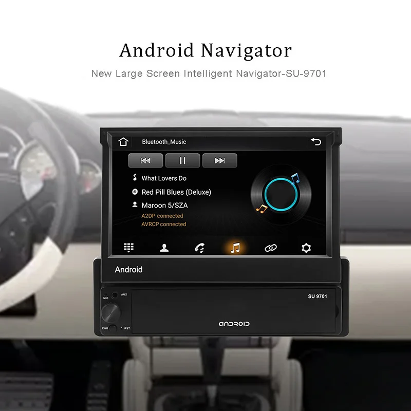 

Android 8.1 Car DVD GPS Navigation Player 7 Inch Universa Car Radio WiFi Bluetooth MP5 Multimedia Player