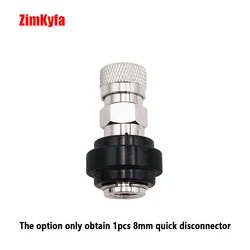 Paintball Air Gun Airsoft PCP Air Rifle Coil Remote Hose Accessory Stainless Steel Slide Check With Quick Disconect