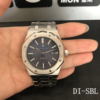 

DIDUN Men Watch Top Brand Luxury Quartz Watch Rosegold Male Fashion Business Watch Shockproof 30m Waterproof Wristwatch