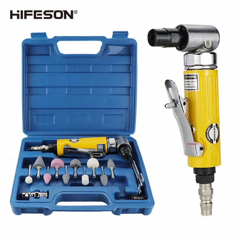 HIFESON Pneumatic 80M Die Grinder Air Die Grinder Grinding Mill Engraving Tool Polishing Machine for Pneumatic Tools