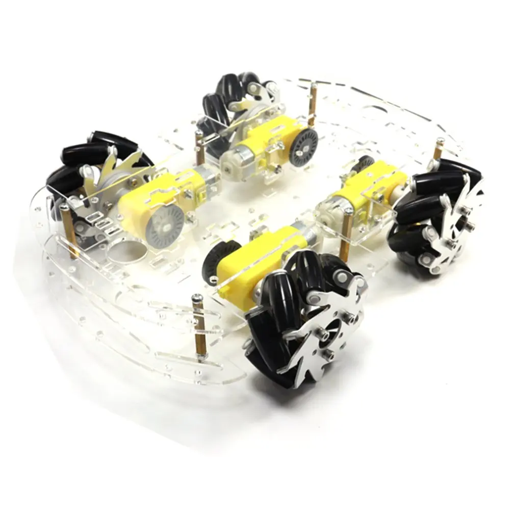 

Metal Mecanum Wheel Omnidirectional Wheel Diameter 65MM Smart Car Chassis STM32 51 DIY Robot Accessories