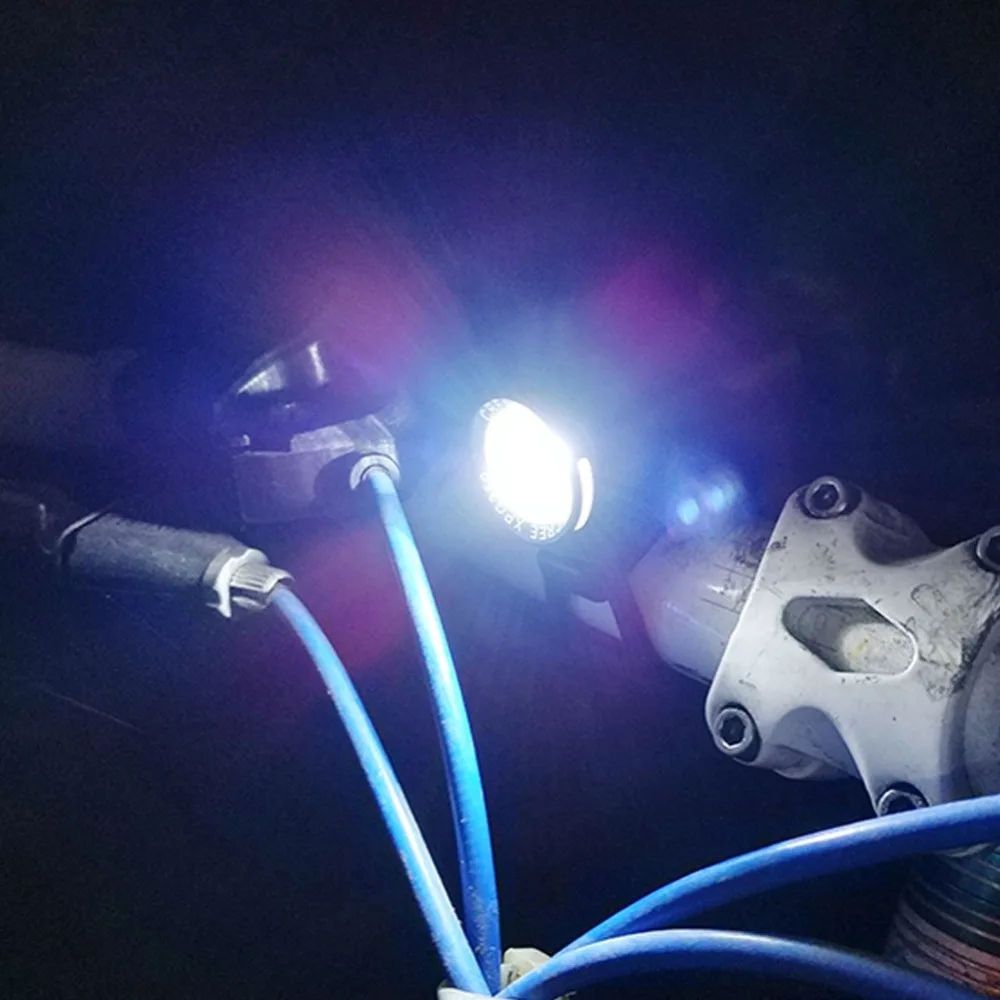 USB Bicycle Headlight Waterproof  MTB Cycling Flash Light Rechargeable Front LED Torch Safety Warming Lamp Bike Accessories K